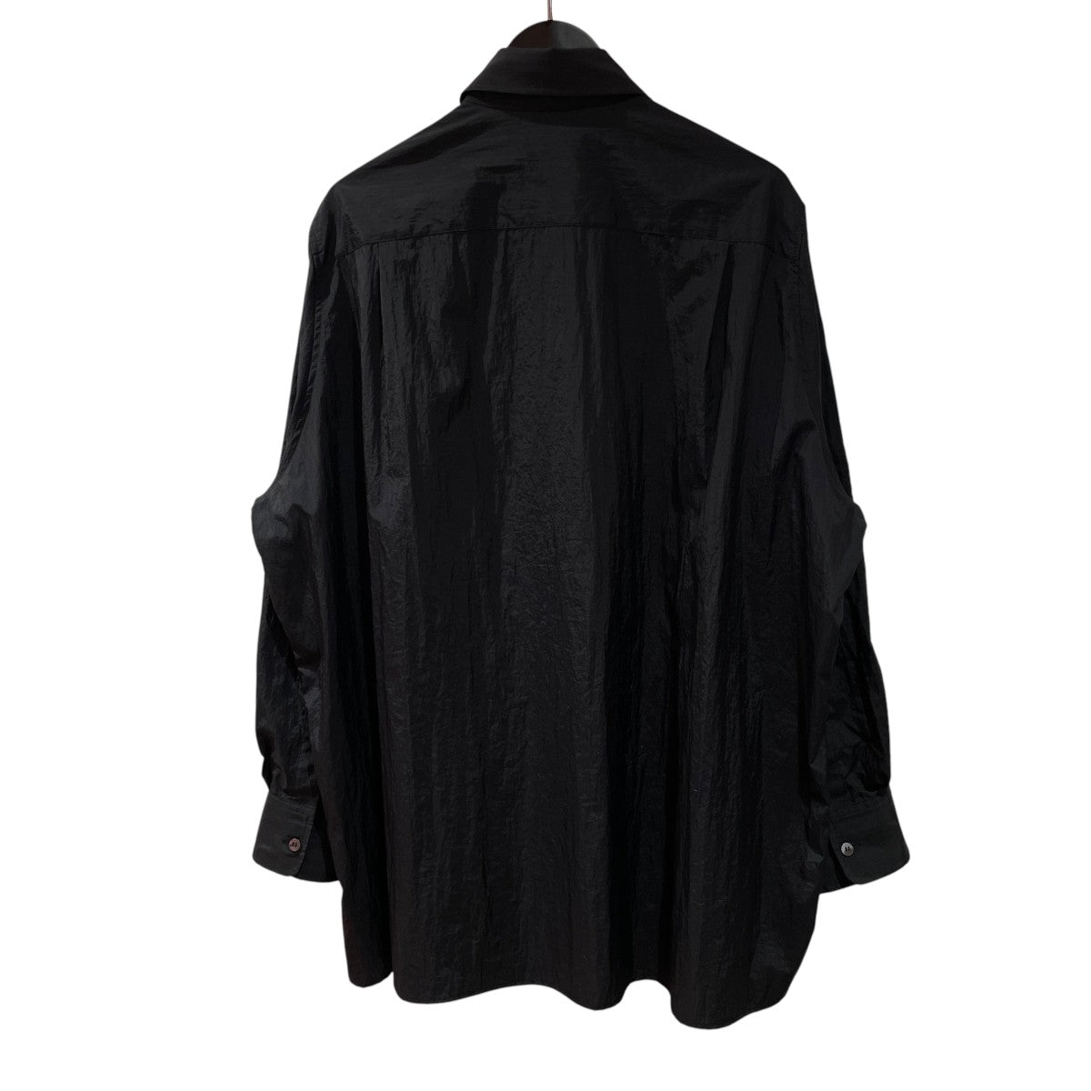 別注 Nylon Oversized Shirtsナイロンシャツ2401-SSH05-M404