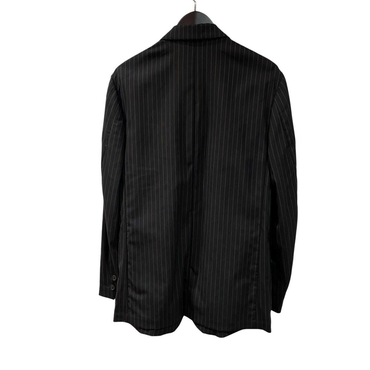 ORGANIC WOOL TROPICAL SACK COATストライプテーラードジャケットA24A-08JK01C
