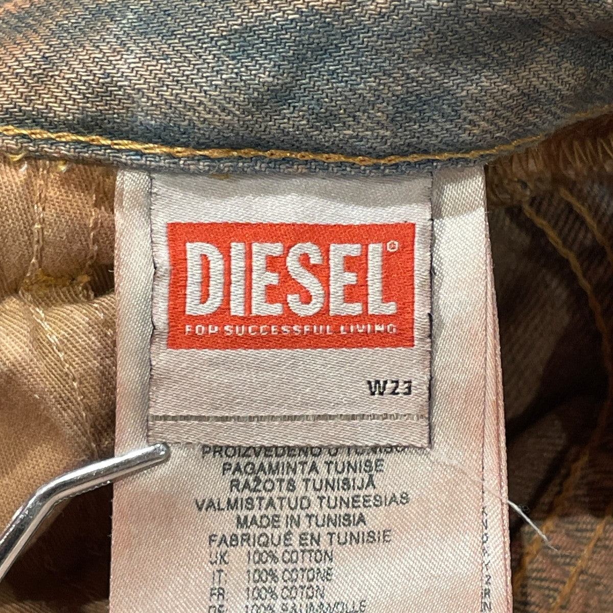 DIESEL デニムパンツA13317 古着・中古-8枚目のアイテム画像