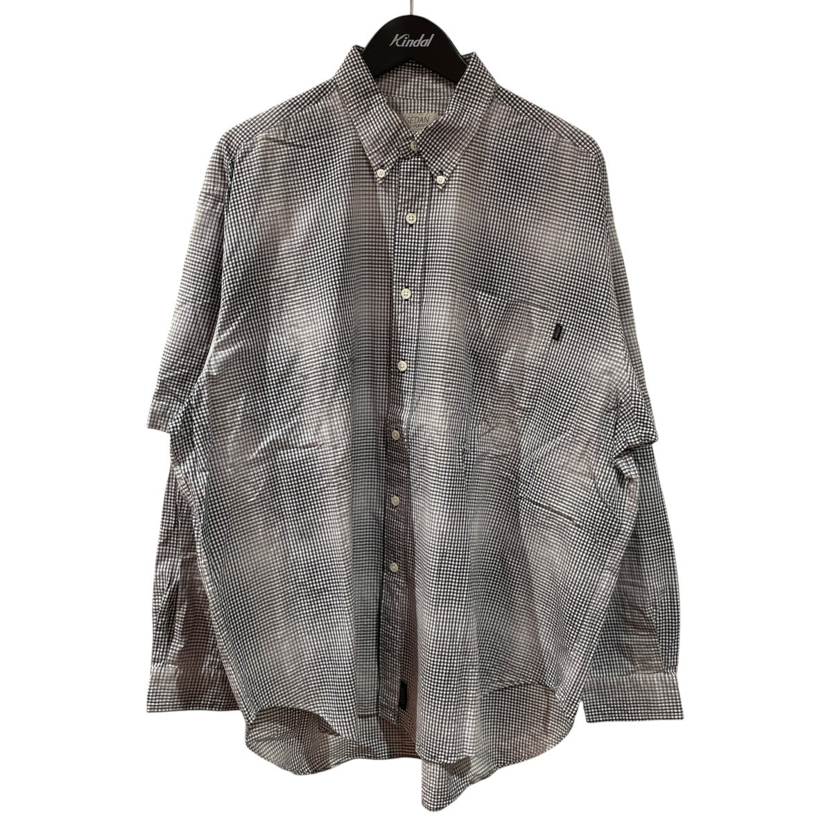 Detachable Shadow Plaid BD Shirt長袖シャツSD24SS-SH04