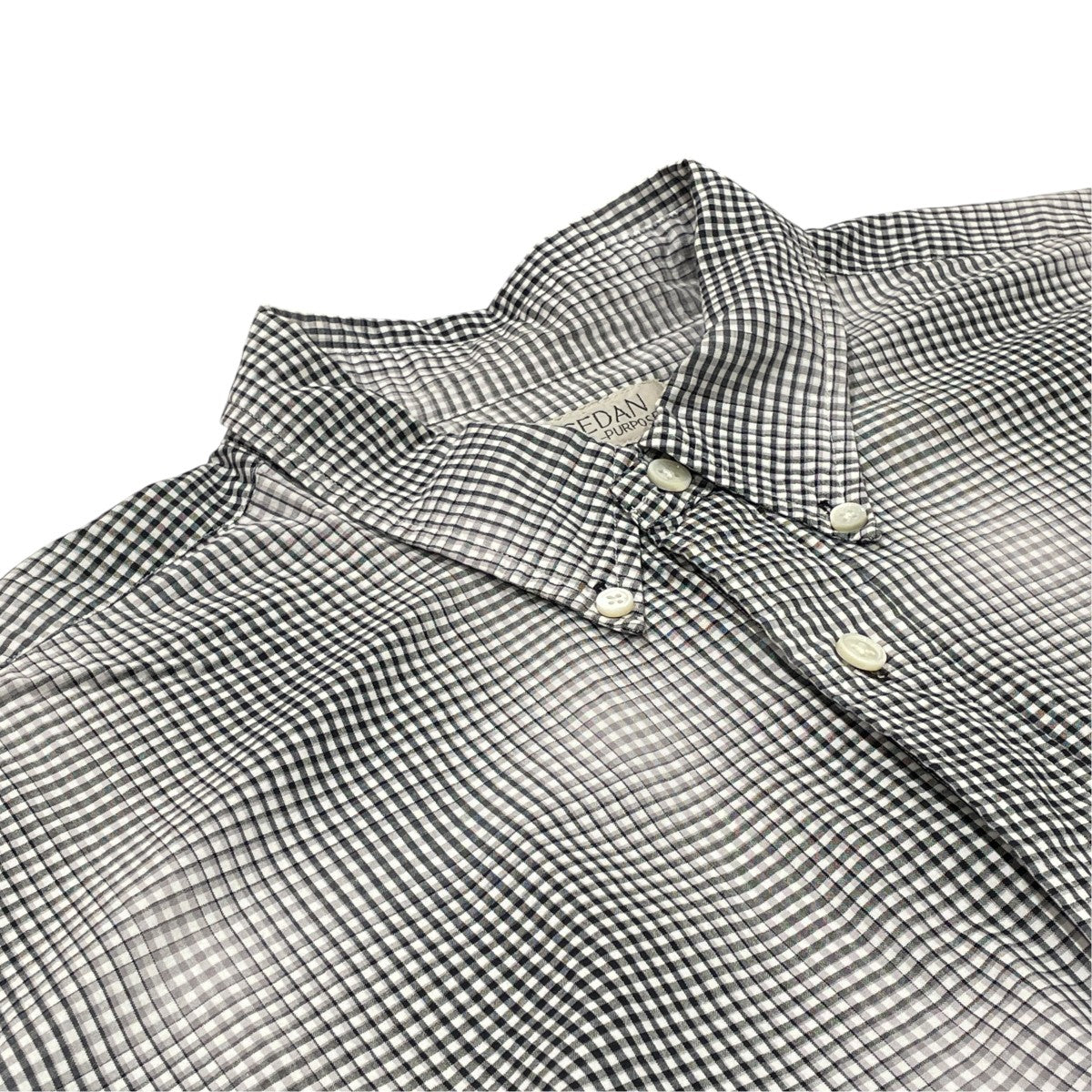 Detachable Shadow Plaid BD Shirt長袖シャツSD24SS-SH04