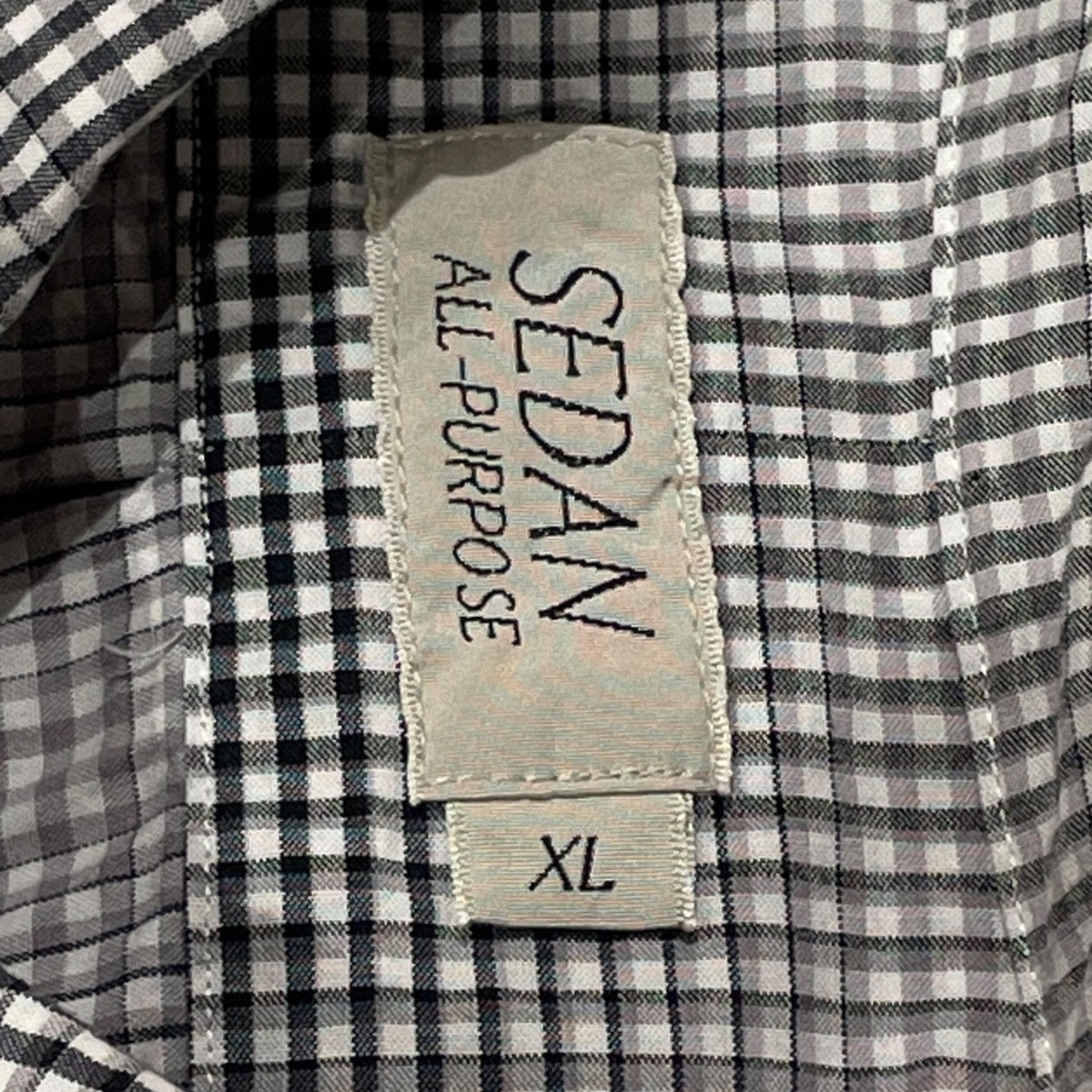 Detachable Shadow Plaid BD Shirt長袖シャツSD24SS-SH04