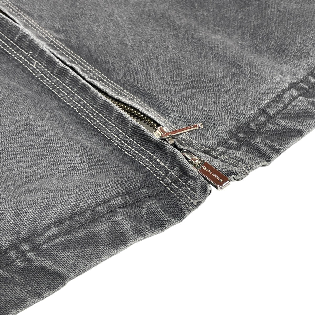 Aging Processing Color Block Oxford Jacketデニムジャケット21251215305