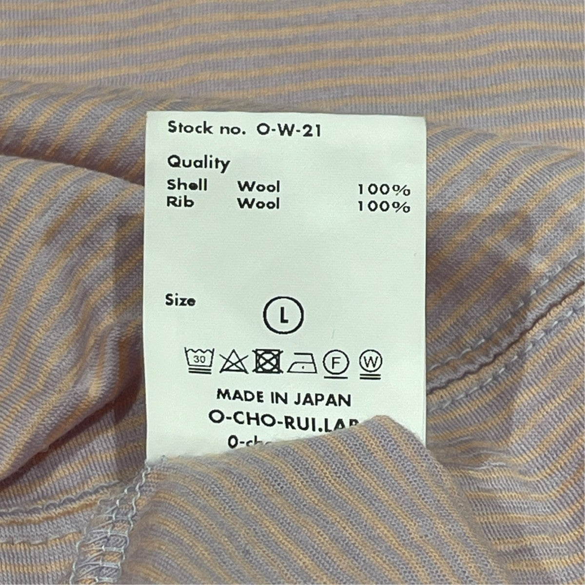 CUT AND SEWN長袖カットソーO-W-21