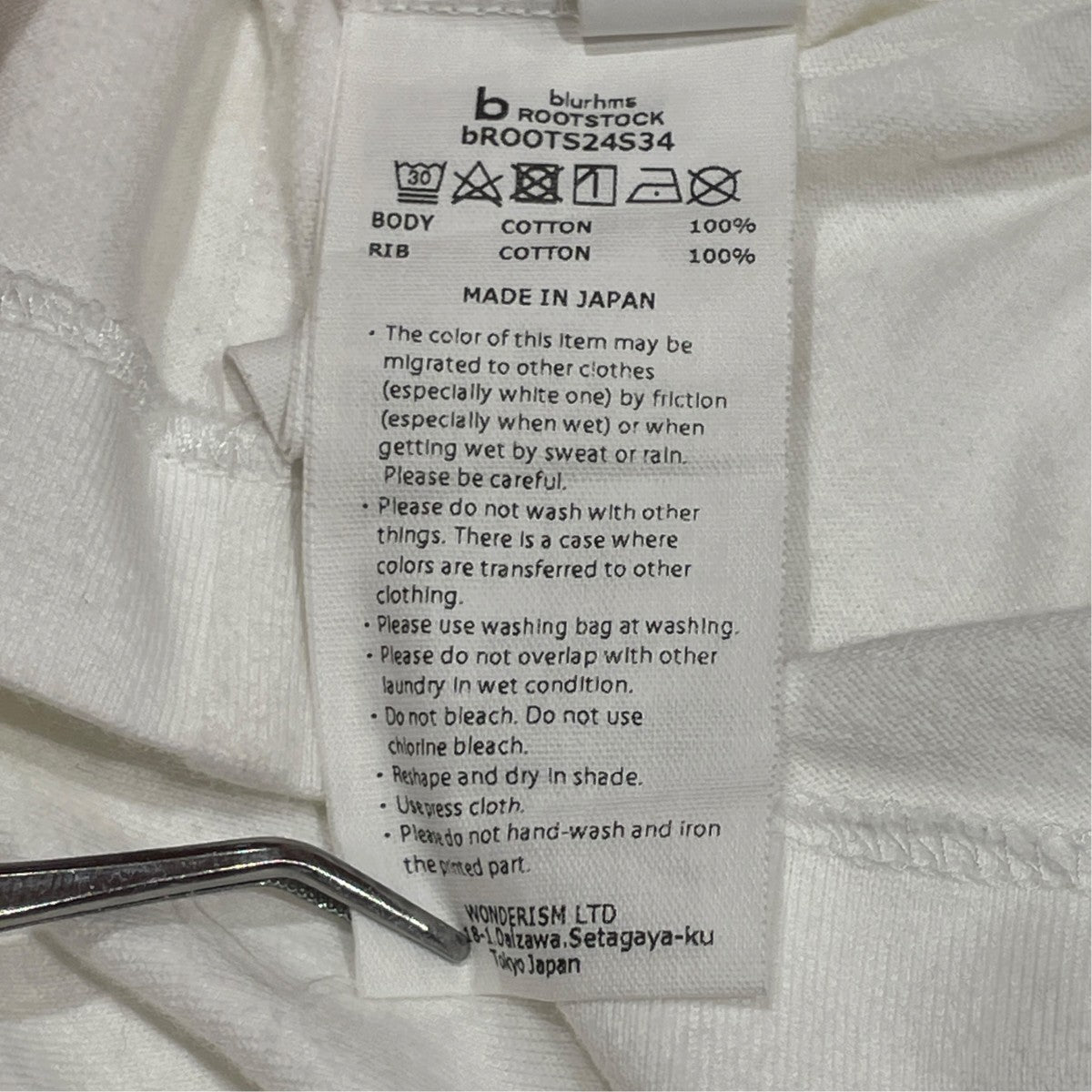 T-SHIRTＴシャツBROOTS24S34
