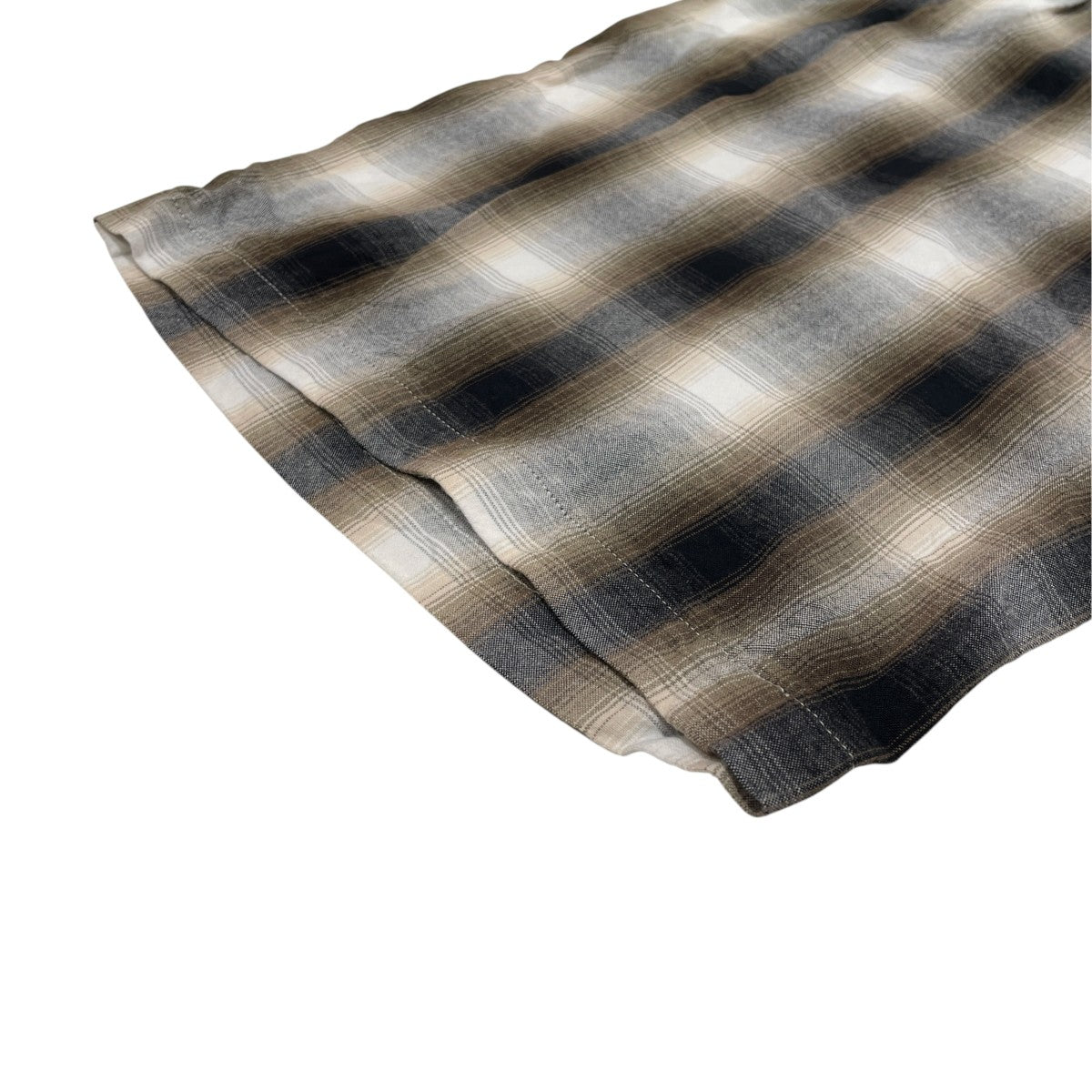 PHEENY Rayon ombre check gathered pantsチェックPS25-PT05 古着・中古-4枚目のアイテム画像