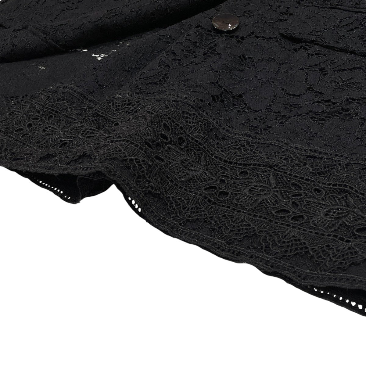 TUCK SLEEVE LACE JACKETダブルジャケット0126206660020