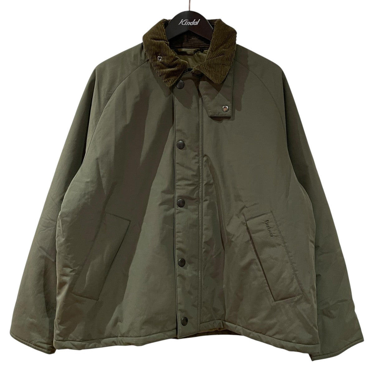 Barbour TRANSPORT PADDED CASUAL JACKET中綿ジャケット242MCA1005 古着・中古-1枚目のアイテム画像