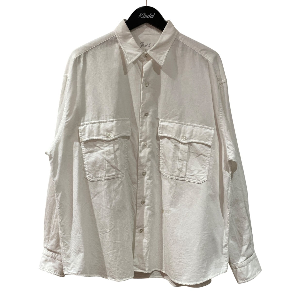 Porter Classic ROLL UP ORGANIC CORDUROY SHIRT長袖シャツ2114322 古着・中古-1枚目のアイテム画像