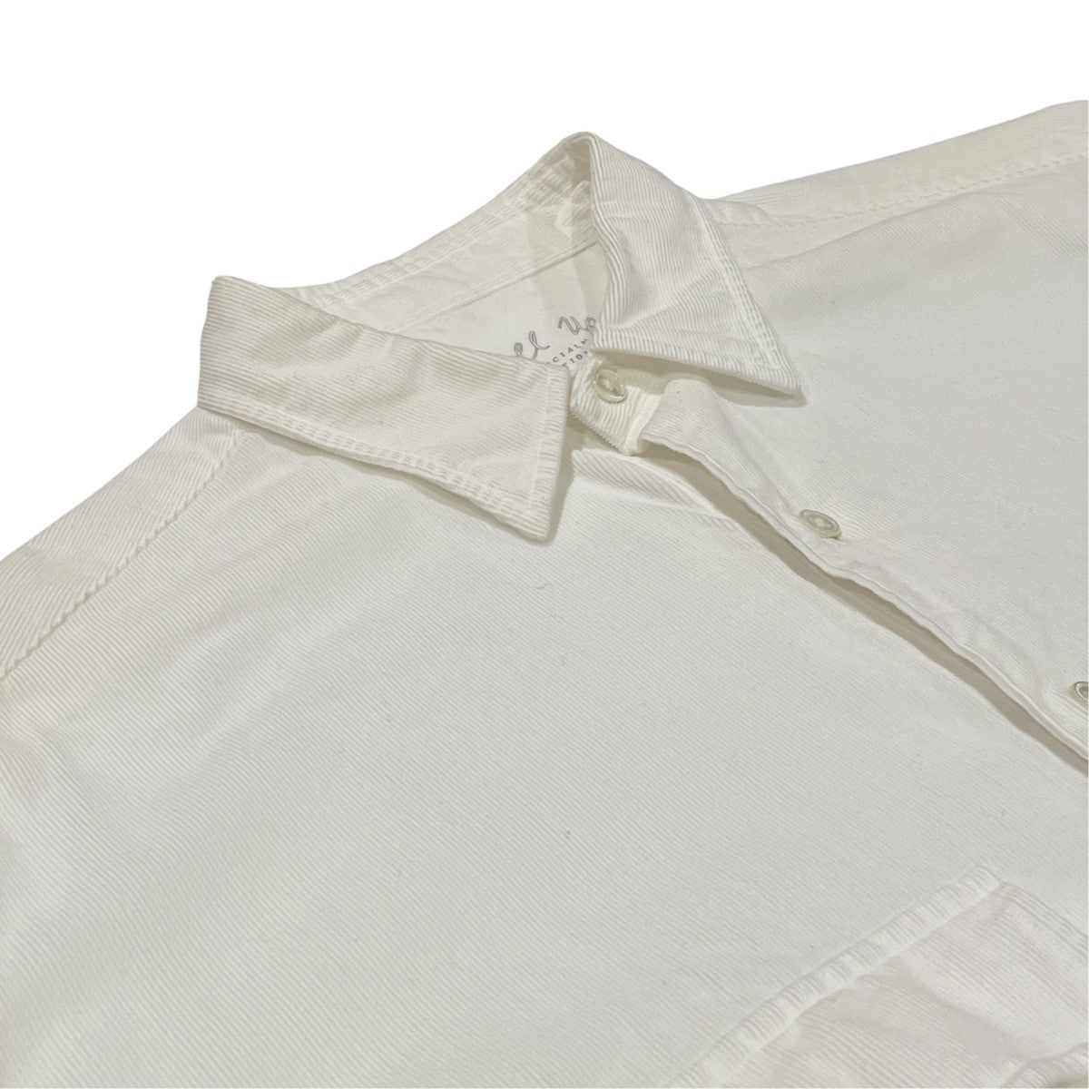 Porter Classic ROLL UP ORGANIC CORDUROY SHIRT長袖シャツ2114322 古着・中古-3枚目のアイテム画像