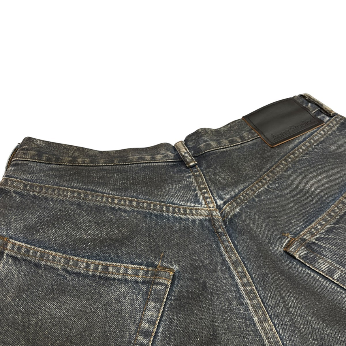 Asphalt Coating DenimデニムパンツC00072