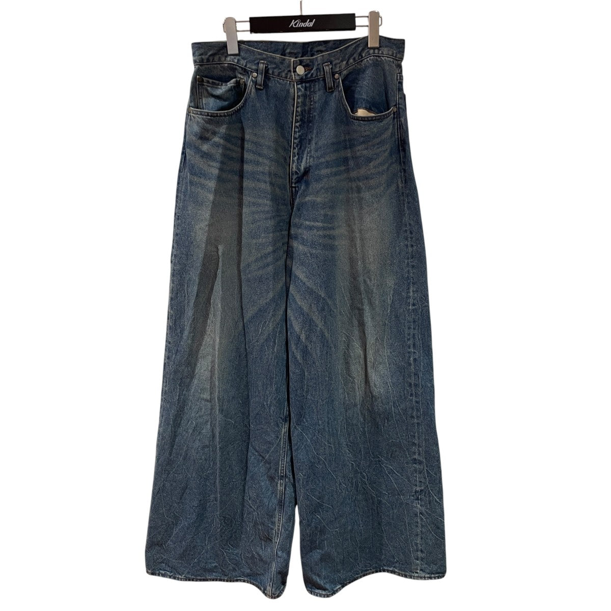 Washed Ordinary City Straightデニムパンツ2402SK56W