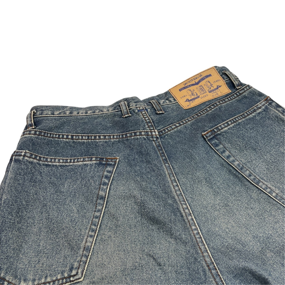 Washed Ordinary City Straightデニムパンツ2402SK56W