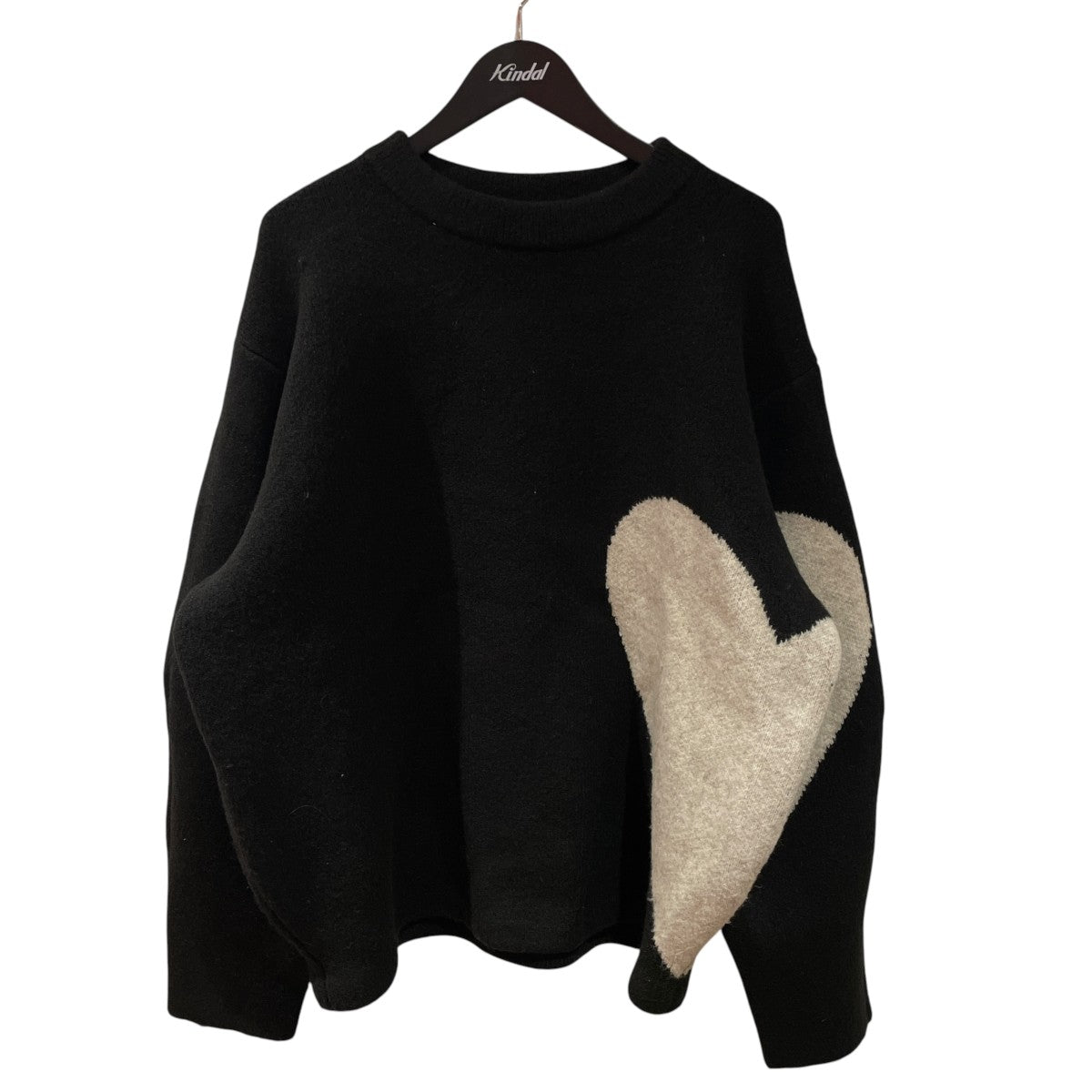 pattern knit厚手ニットNKNIT23AW-N36
