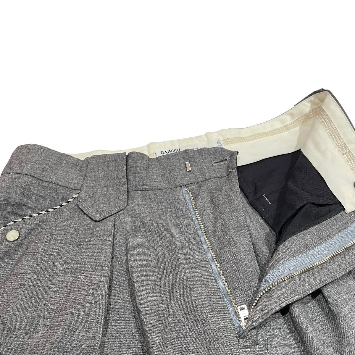 Embroidery Western Wide Slacksスラックス24SS B-4