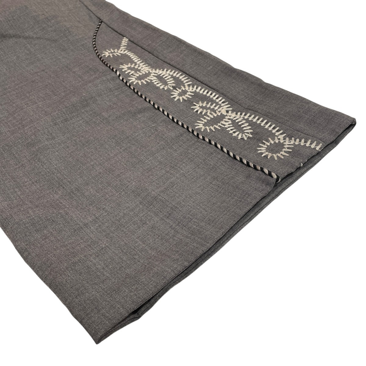Embroidery Western Wide Slacksスラックス24SS B-4