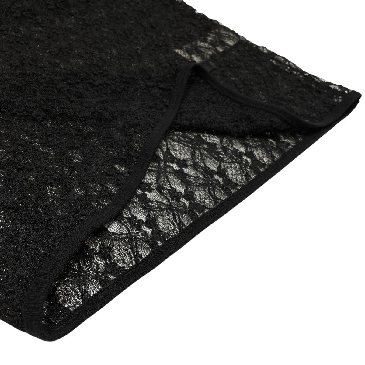 flower lace ロングスリーブ長袖カットソー01IR00941BLK