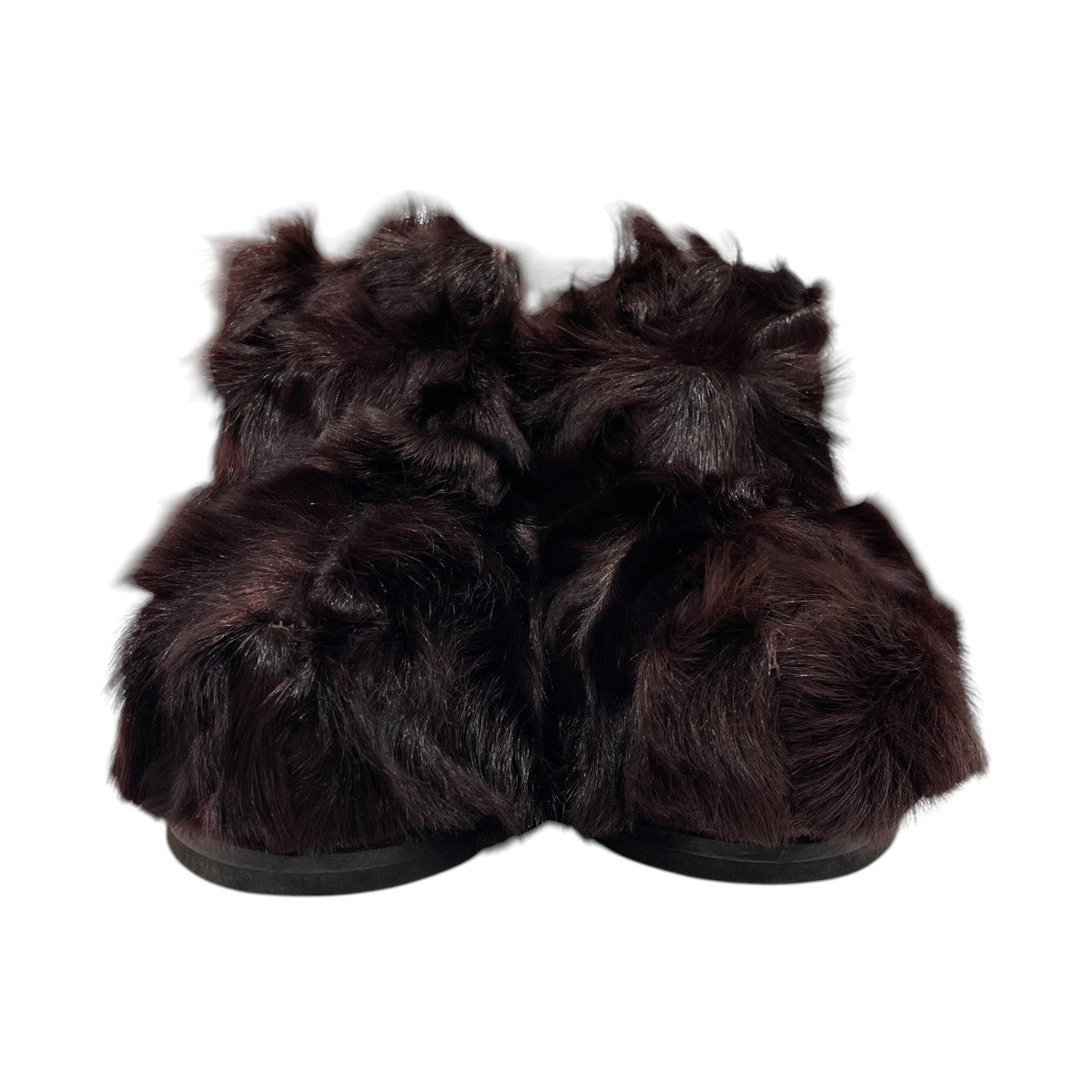 LAMB FUR MULESヒールサンダル