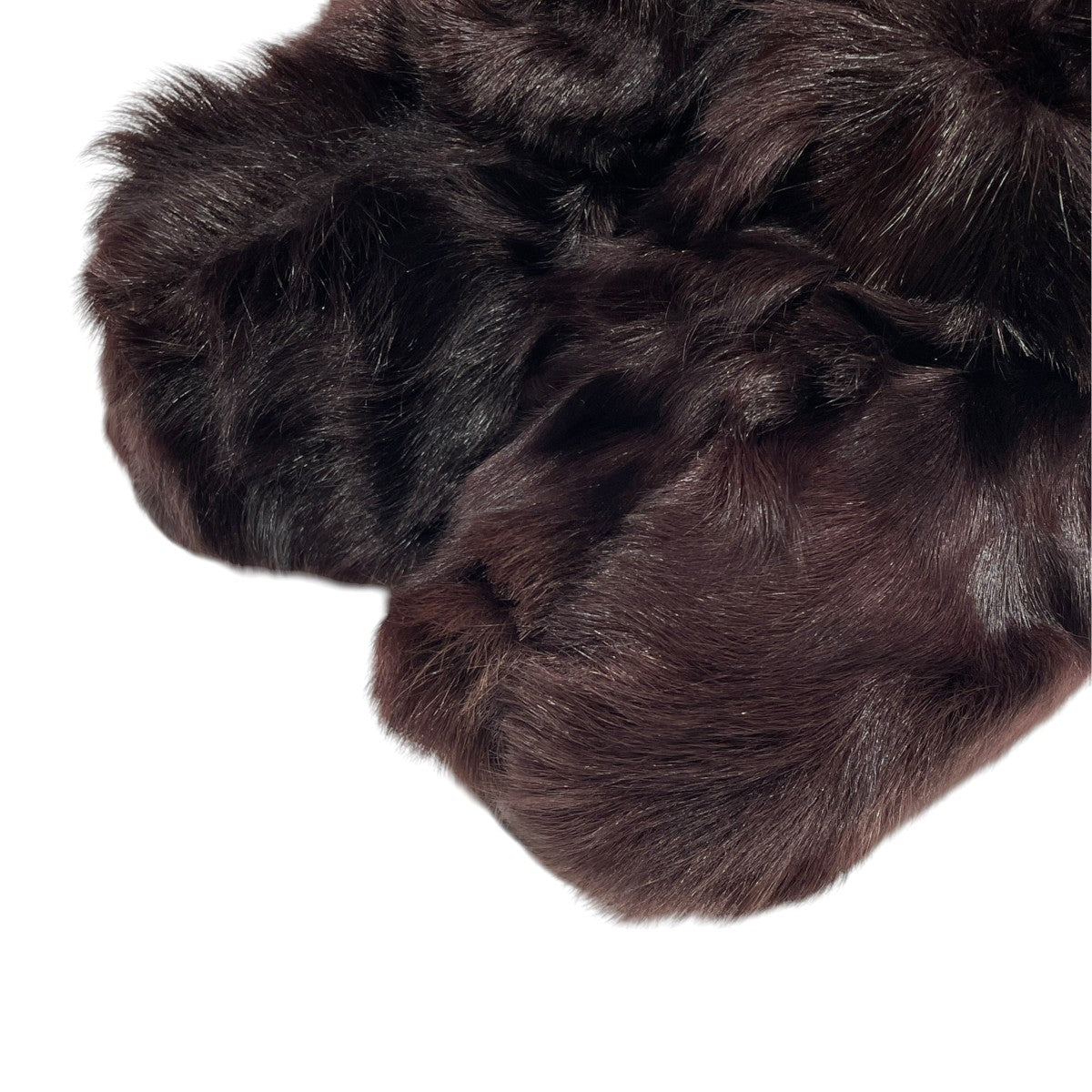 LAMB FUR MULESヒールサンダル
