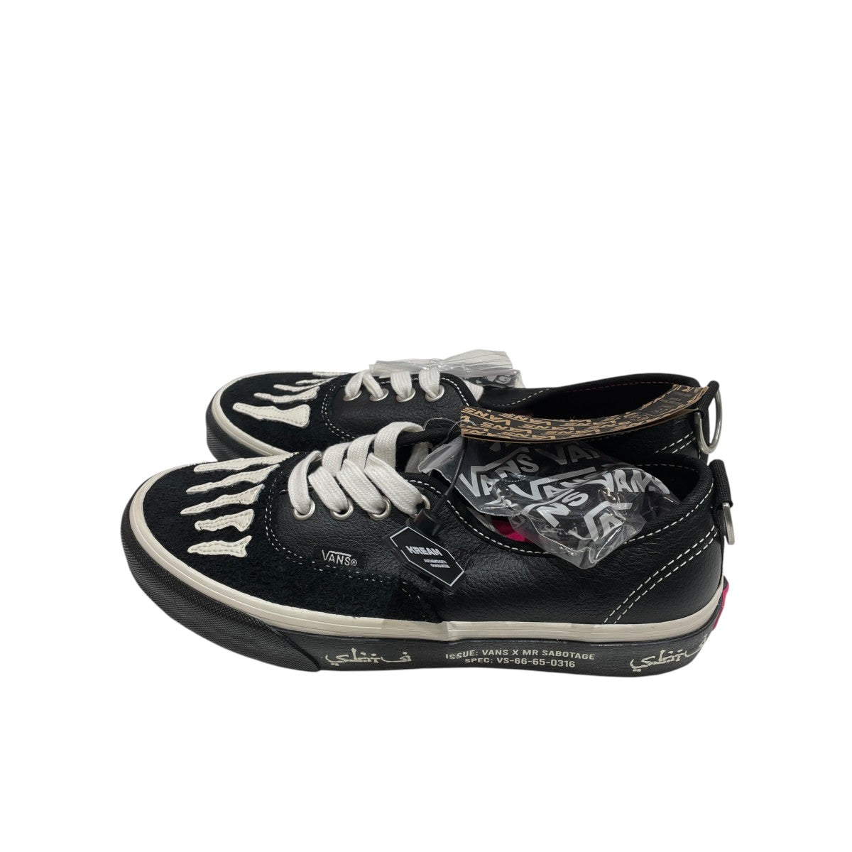AUTHENTIC BLACK MARSローカットスニーカーVN000BW5BW5BPR