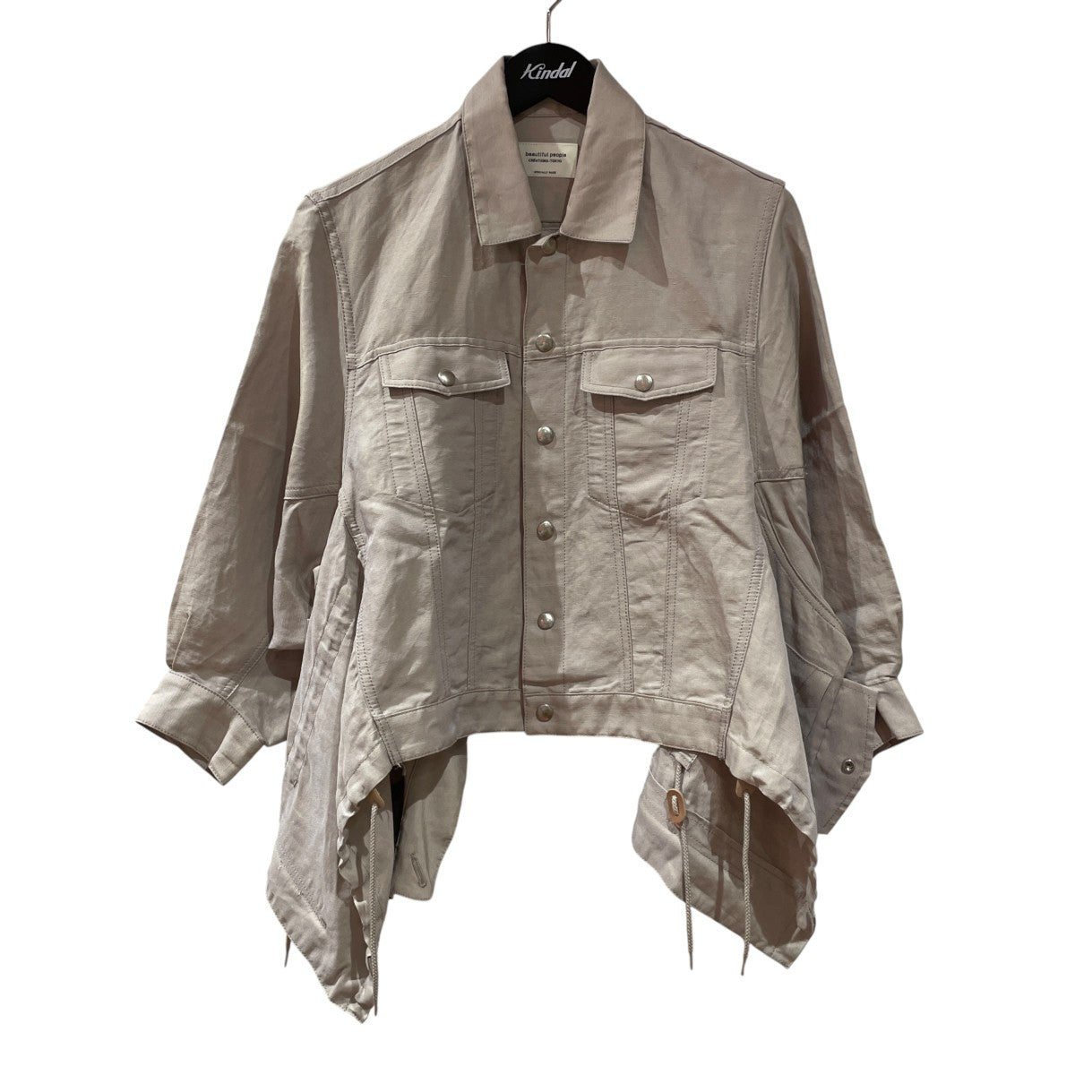 DOUBLE-END VI LINEN GABARDINE BLOUSONブルゾン13151020003
