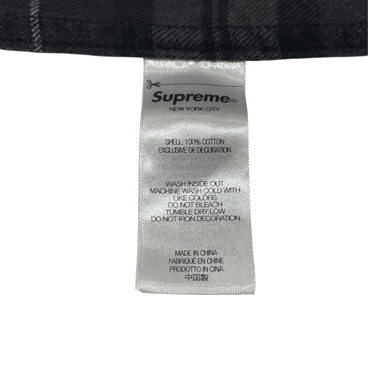 25AWThe Exorcist Flannel Shirtチェックシャツ