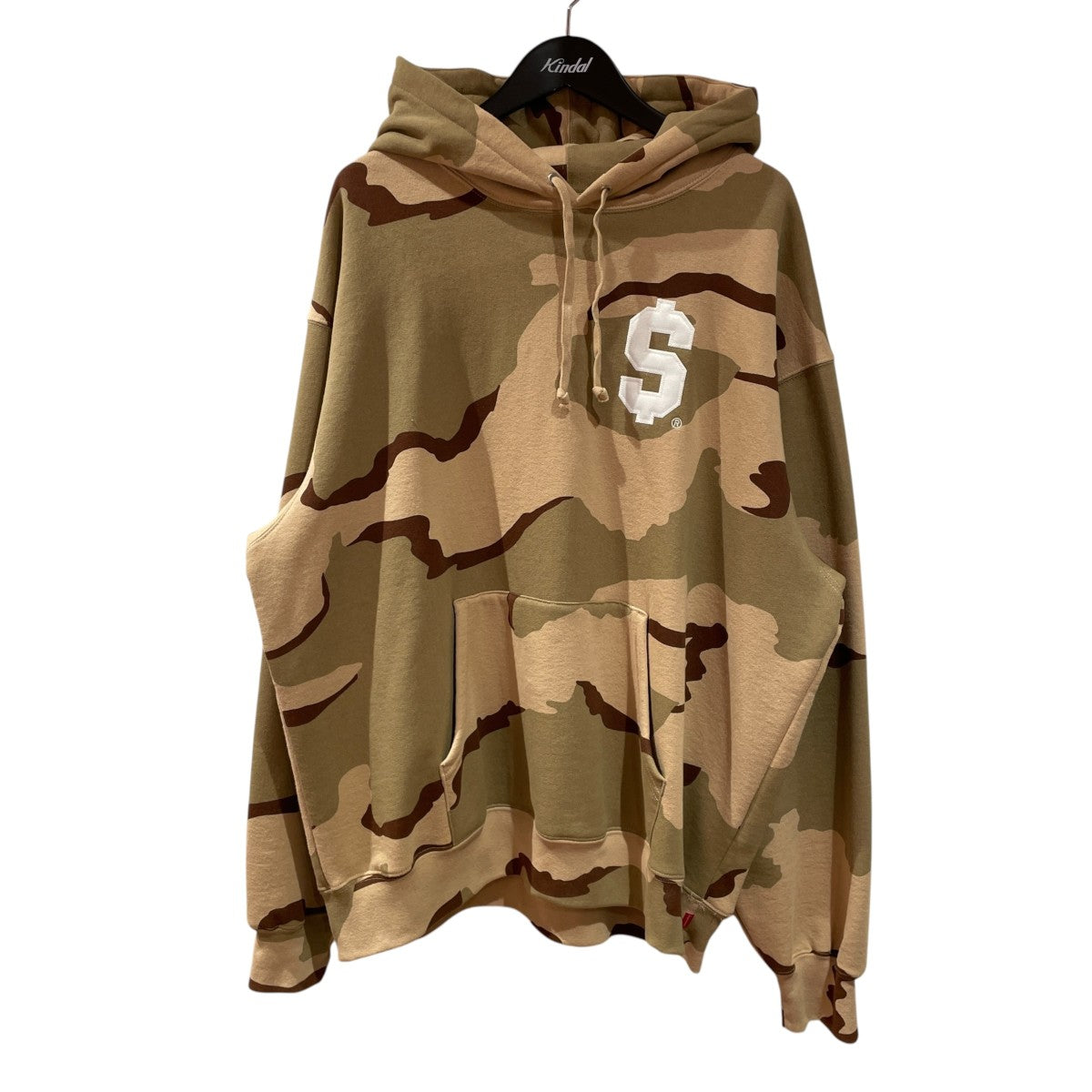 24SS＄ Hooded Sweatshirt Desert Camoコットン／ポリエステル