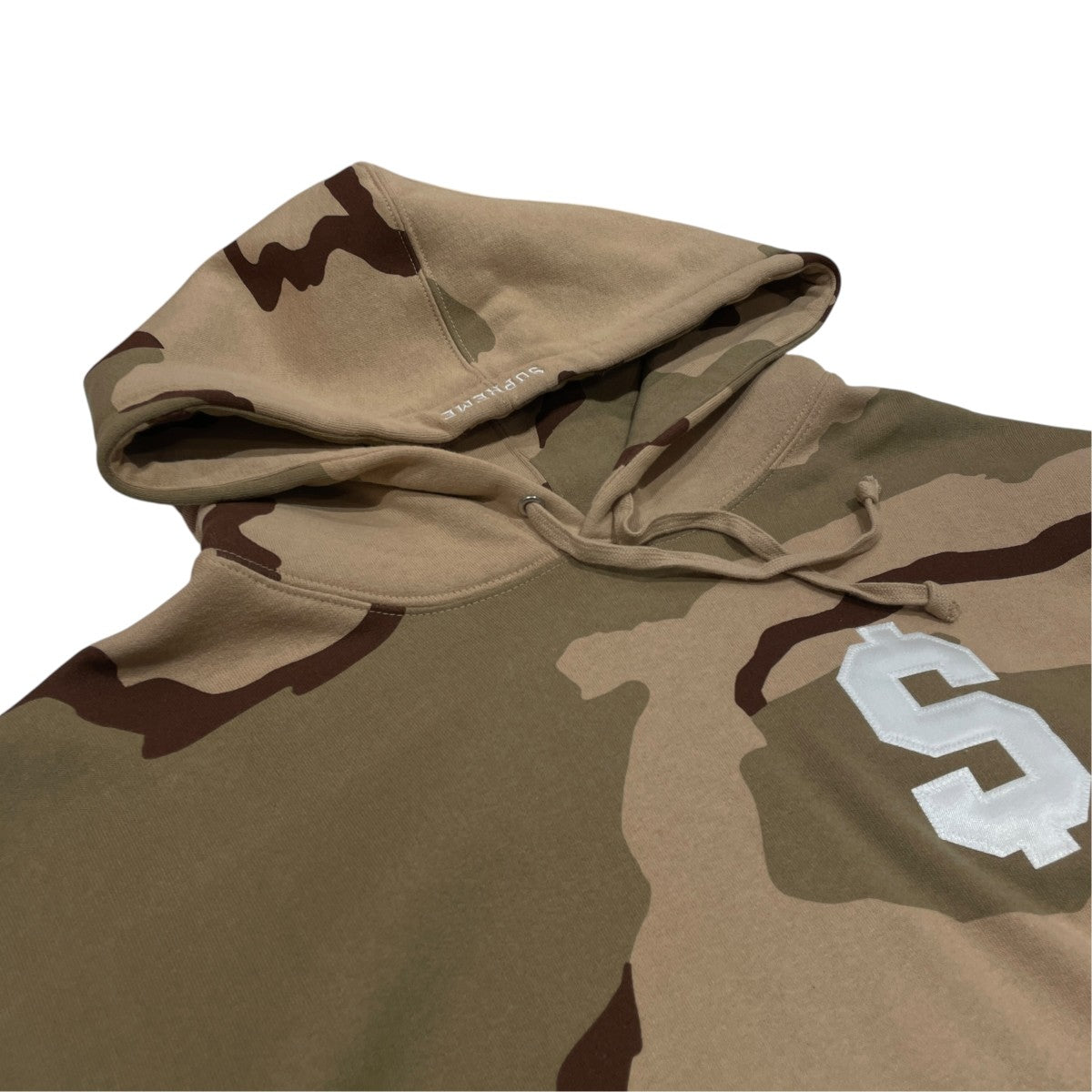 24SS＄ Hooded Sweatshirt Desert Camoコットン／ポリエステル