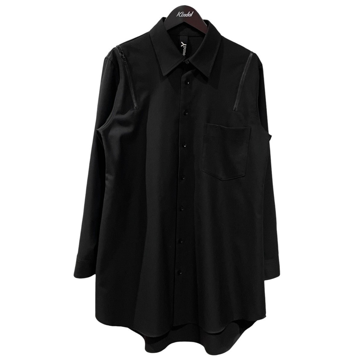 T W Gaberdine Zipper Shirt長袖シャツGC-B05-100
