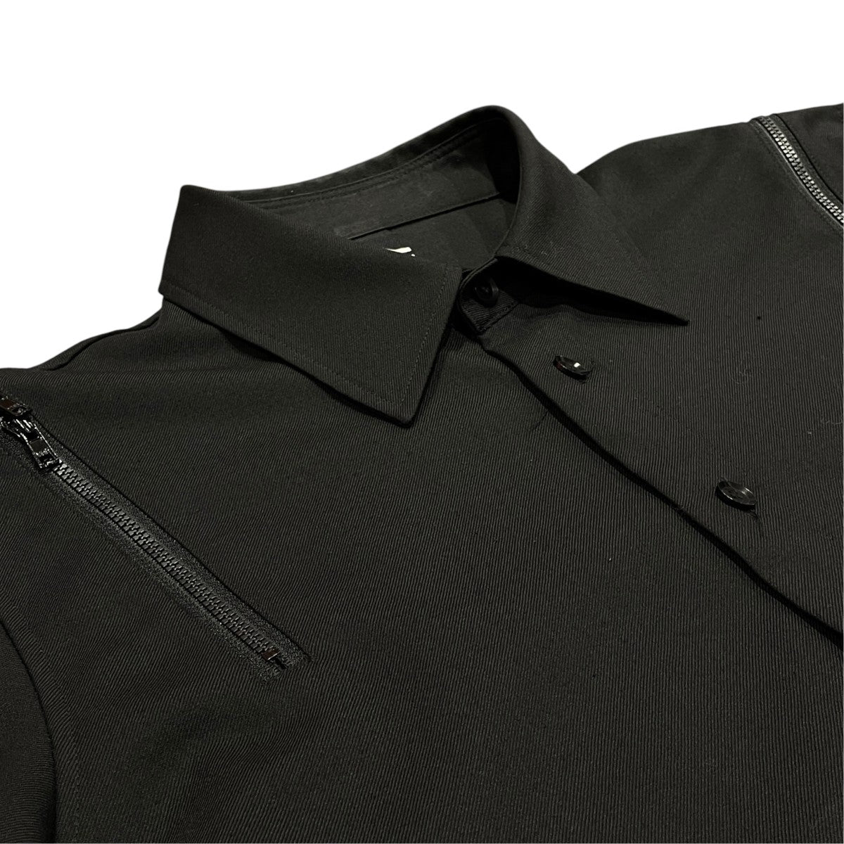 T W Gaberdine Zipper Shirt長袖シャツGC-B05-100
