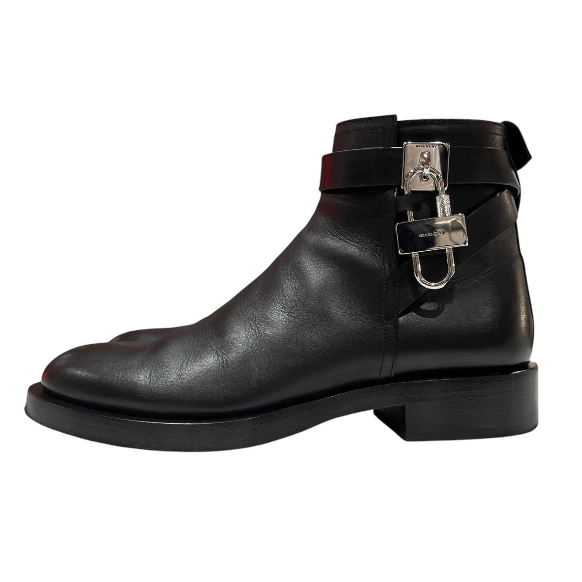 GIVENCHY パドロック アンクルブーツサイドジップブーツBH6031H0VL 古着・中古-3枚目のアイテム画像