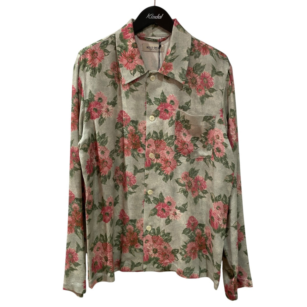 WESS SHIRT-FLOWERS長袖シャツ