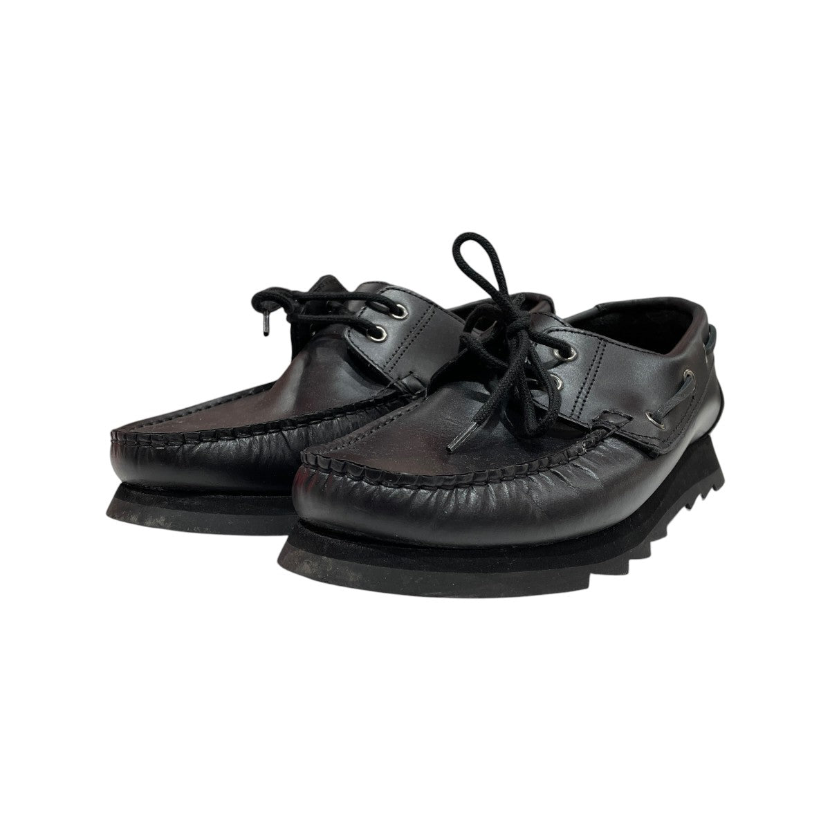 OFFICER DECK SHOES COW LEATHERモカシンシューズNN-F4604