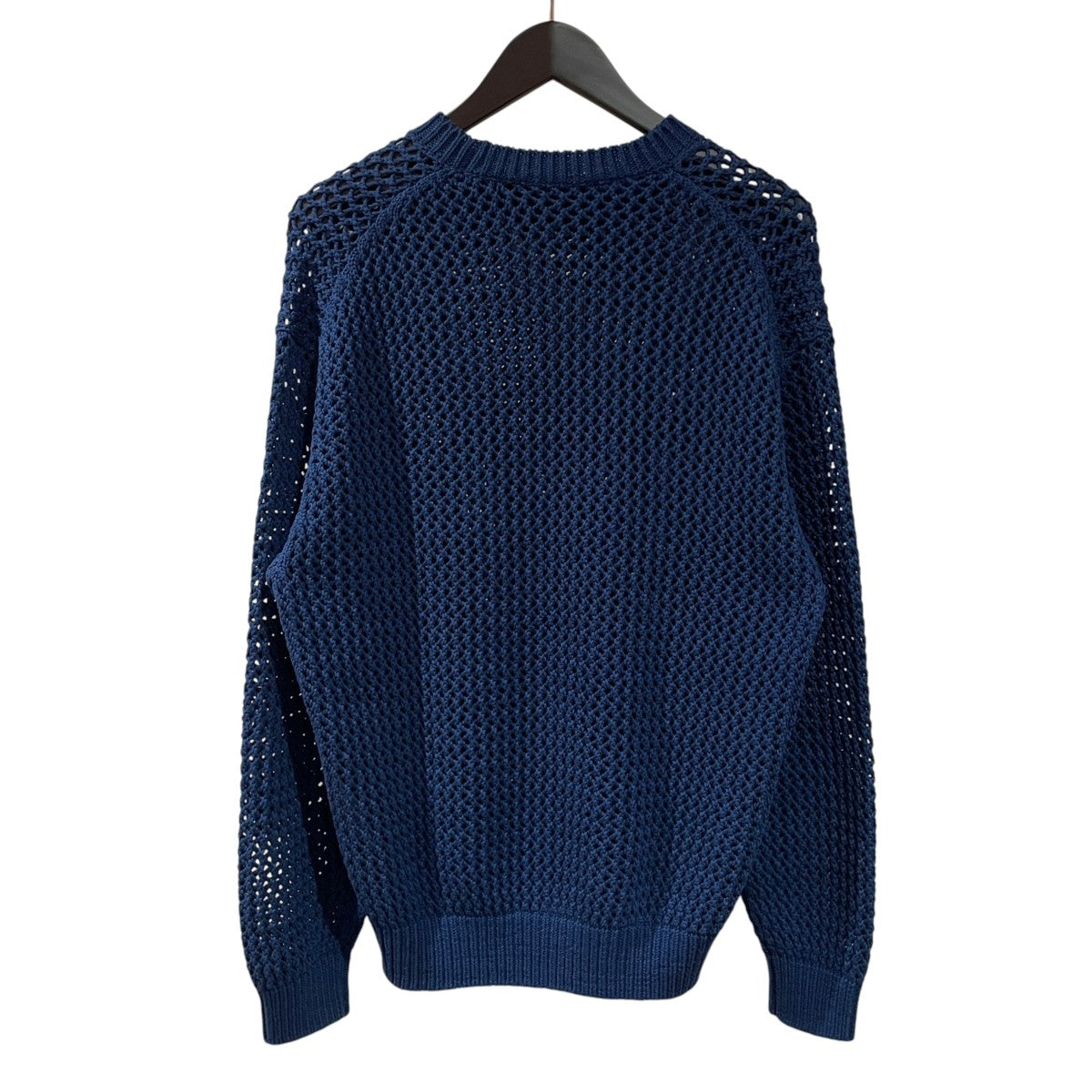 COTTON LILY-YARN MESH KNIT P O厚手ニットA24SP01LM