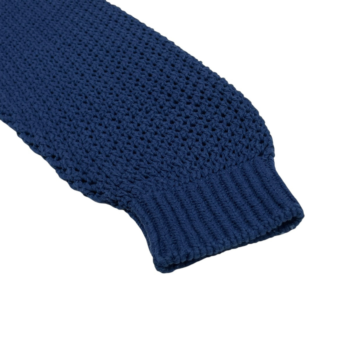COTTON LILY-YARN MESH KNIT P O厚手ニットA24SP01LM