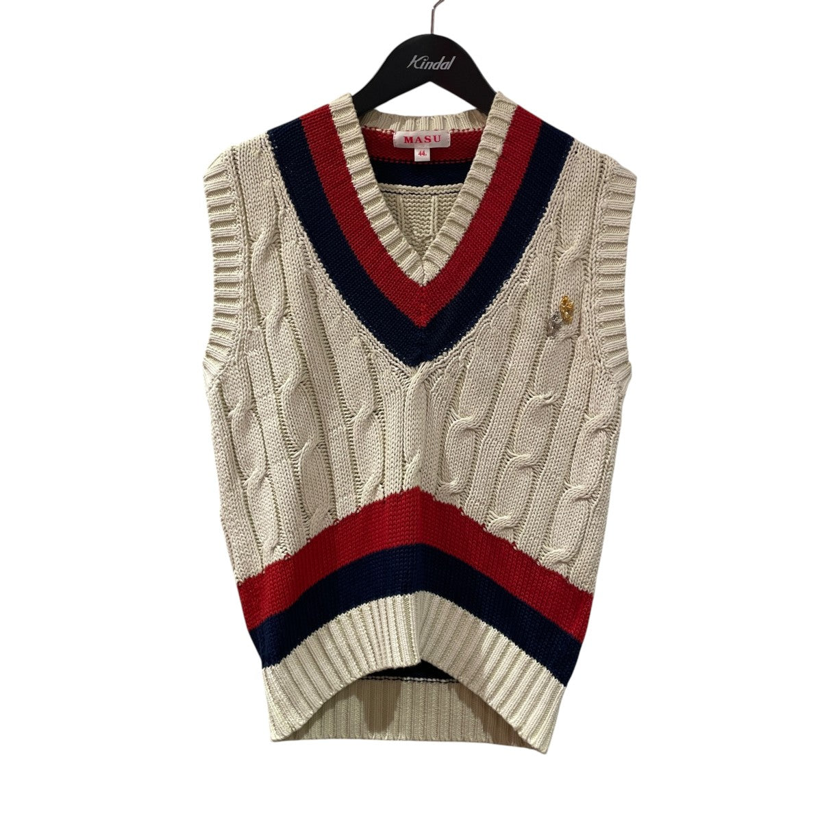 DECAYED SCHOOL KNIT VESTニットベストM25K6KN002