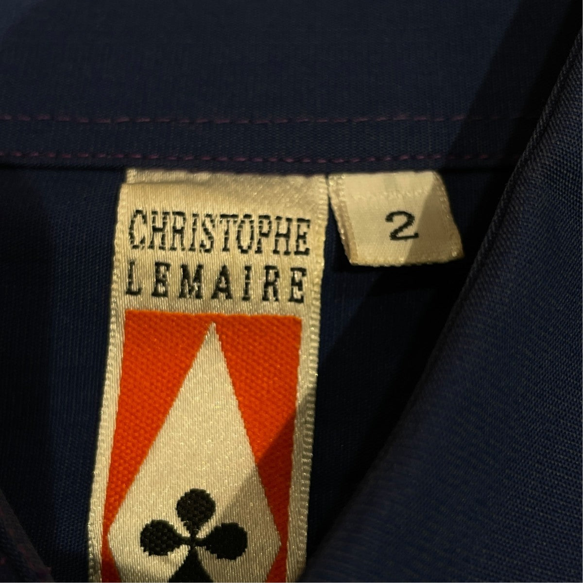CHRISTOPHE LEMAIRE 90s フランス製長袖シャツ 古着・中古-7枚目のアイテム画像