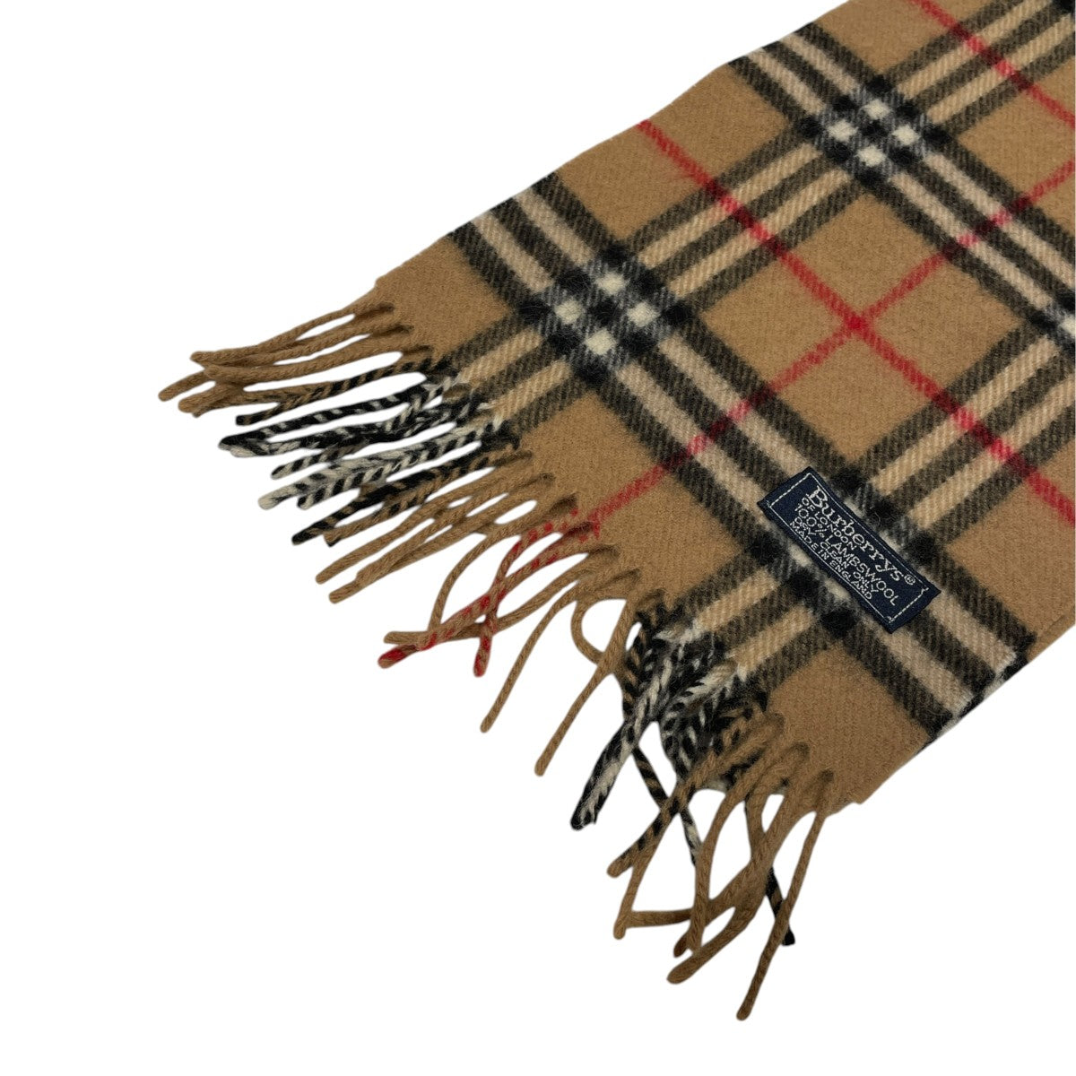 Burberry’s チェックマフラー 古着・中古-3枚目のアイテム画像