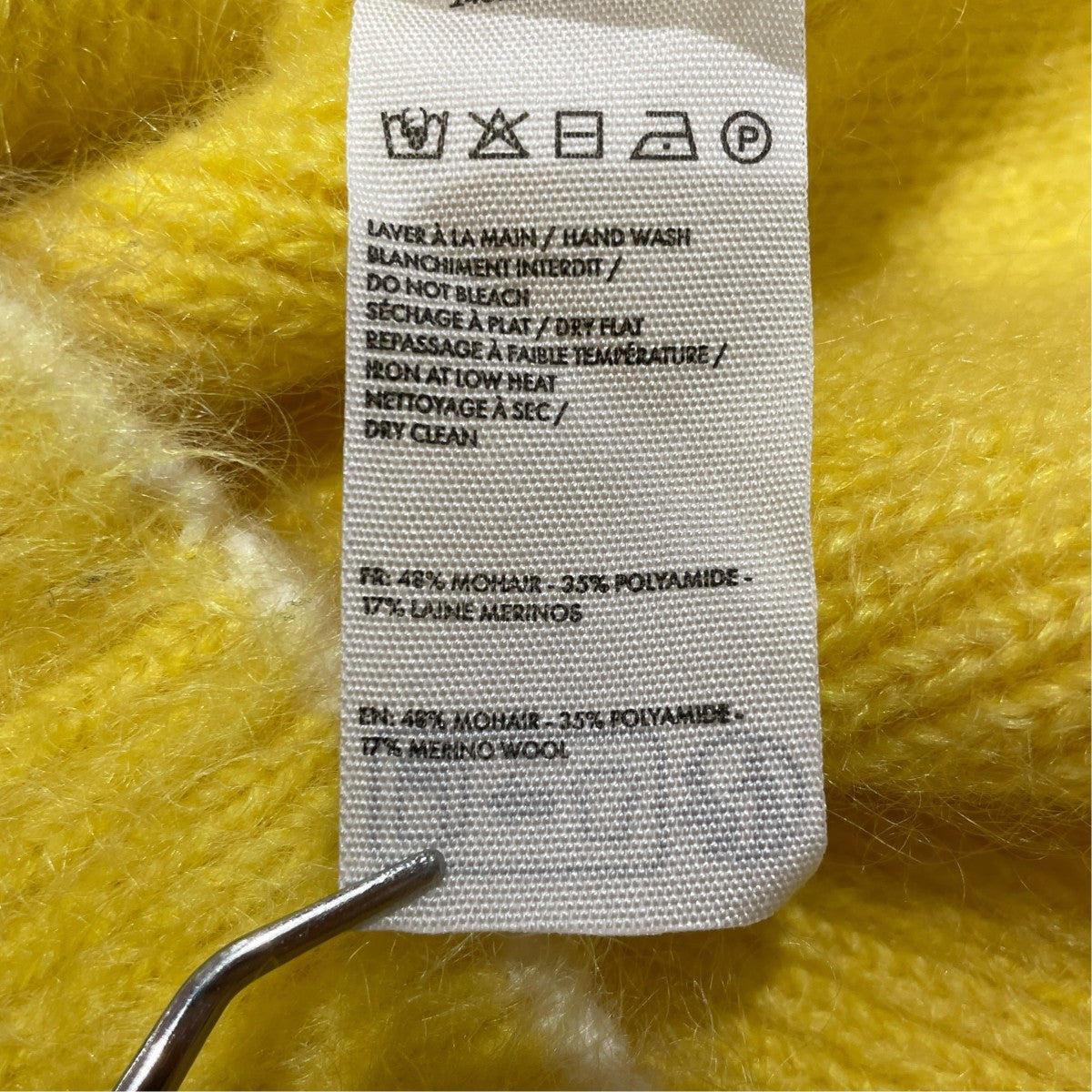 JACQUEMUS Le pull Marinaモヘアニット246KN511 2317 250 古着・中古-7枚目のアイテム画像