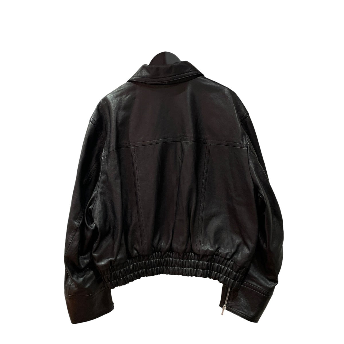 MAISON SPECIAL Real Leather Zip Blousonレザージャケット21252215803 古着・中古-2枚目のアイテム画像