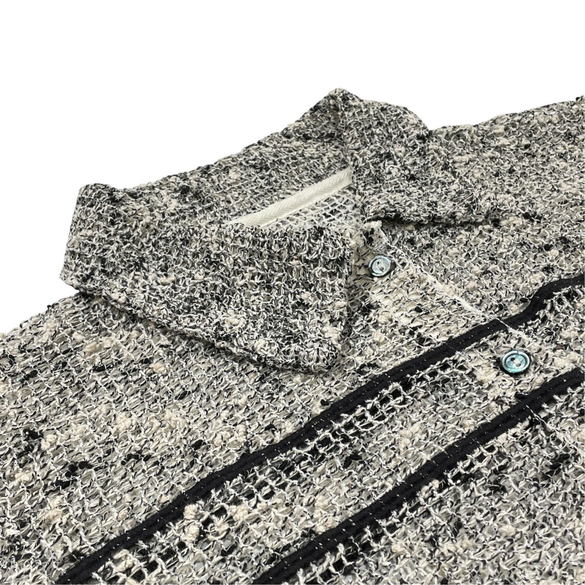 TODAYFUL Embroidery Mesh Shirtsニットポロシャツ12520404