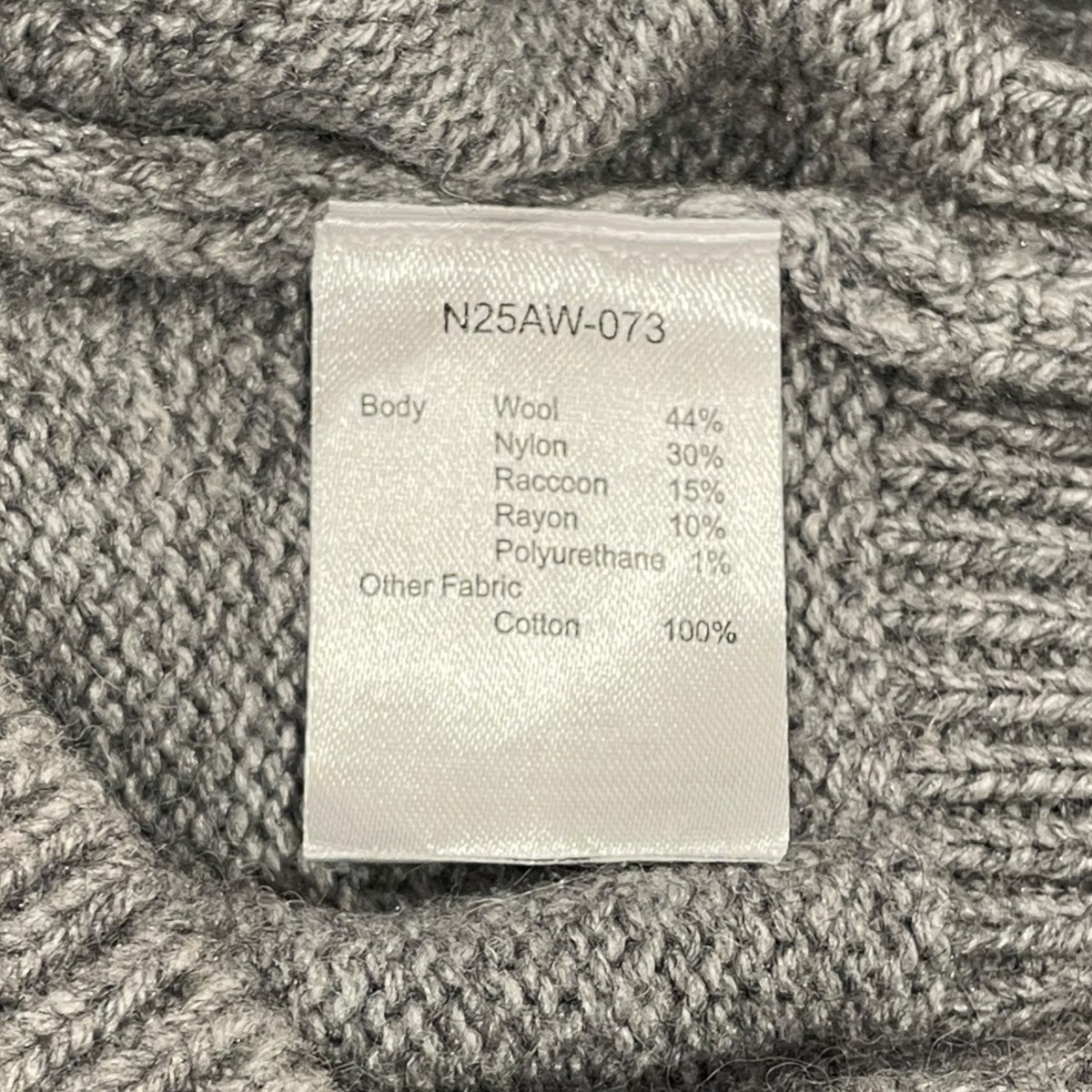 NKNIT ニットポロシャツN25AW-073 古着・中古-6枚目のアイテム画像