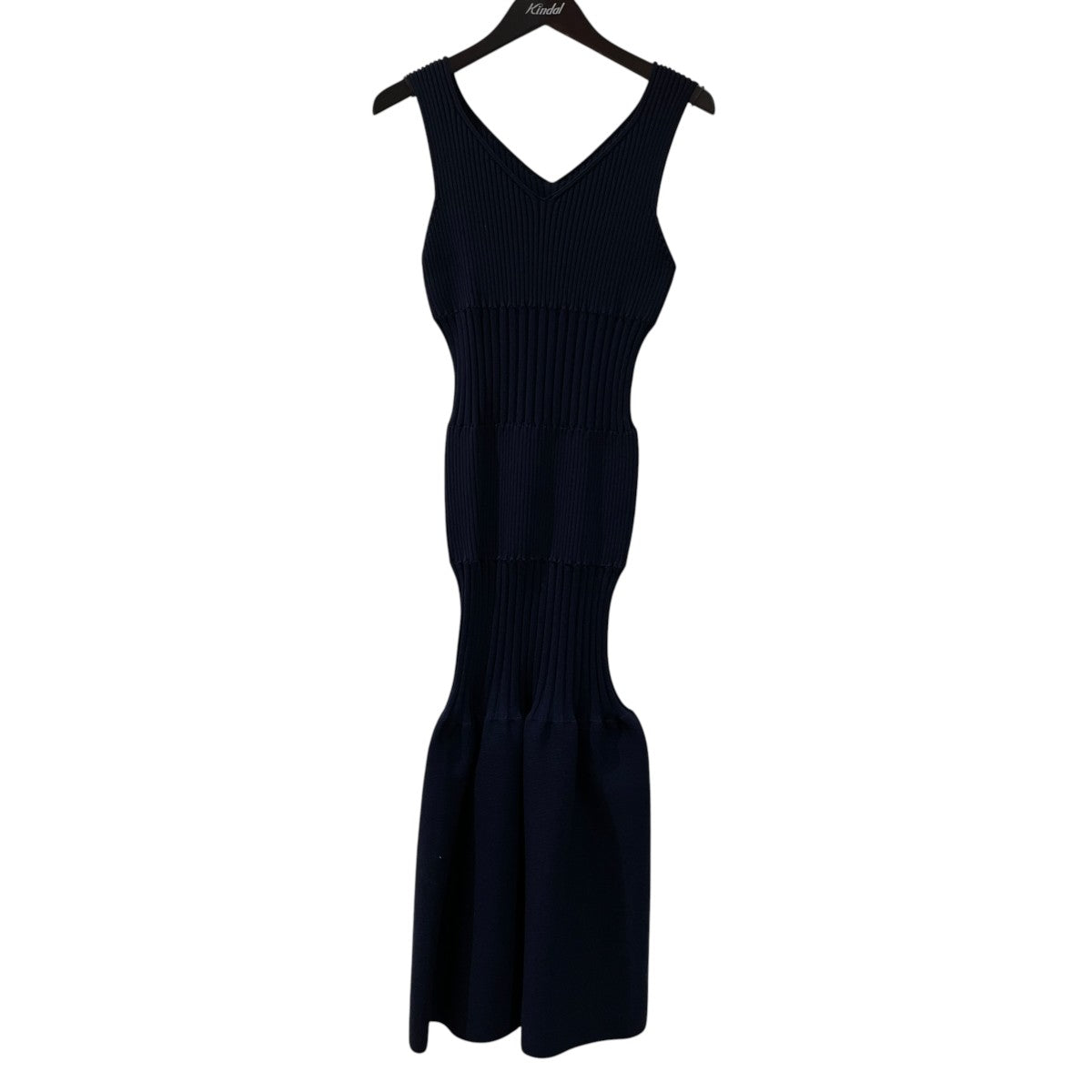 CFCL V-NECK SLEEVELESS MERMAID DRESSポリエステルCF009KH071 古着・中古-1枚目のアイテム画像