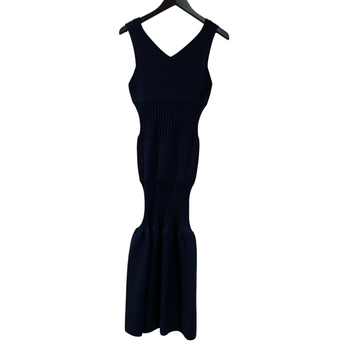 CFCL V-NECK SLEEVELESS MERMAID DRESSポリエステルCF009KH071 古着・中古-2枚目のアイテム画像