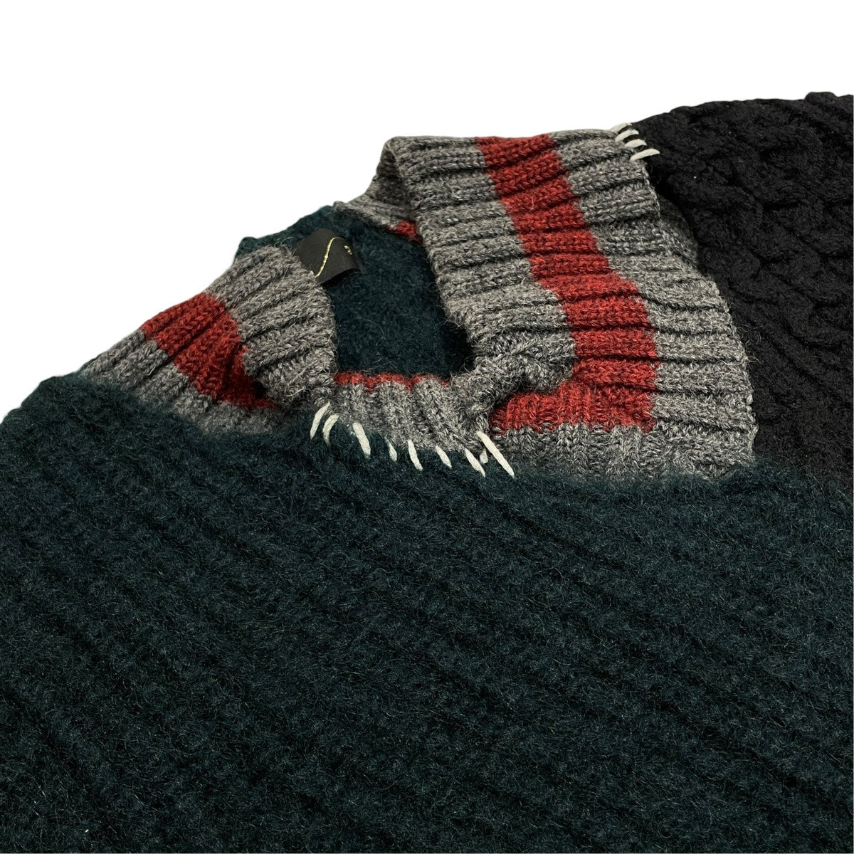 CRAZY PATTERN KNITモヘヤセーター20WCM-N01301