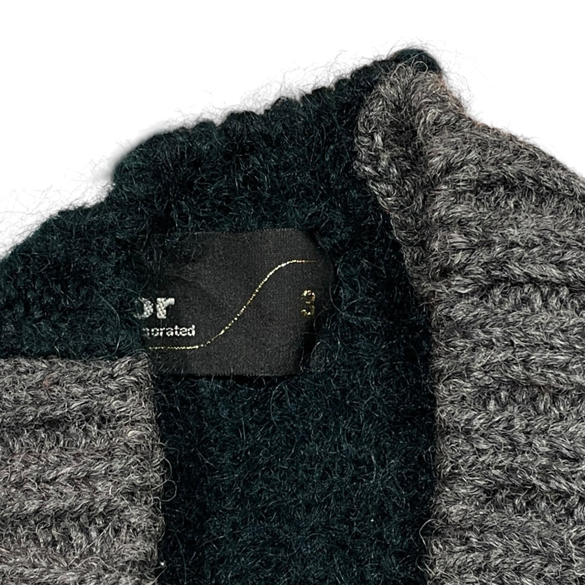 CRAZY PATTERN KNITモヘヤセーター20WCM-N01301