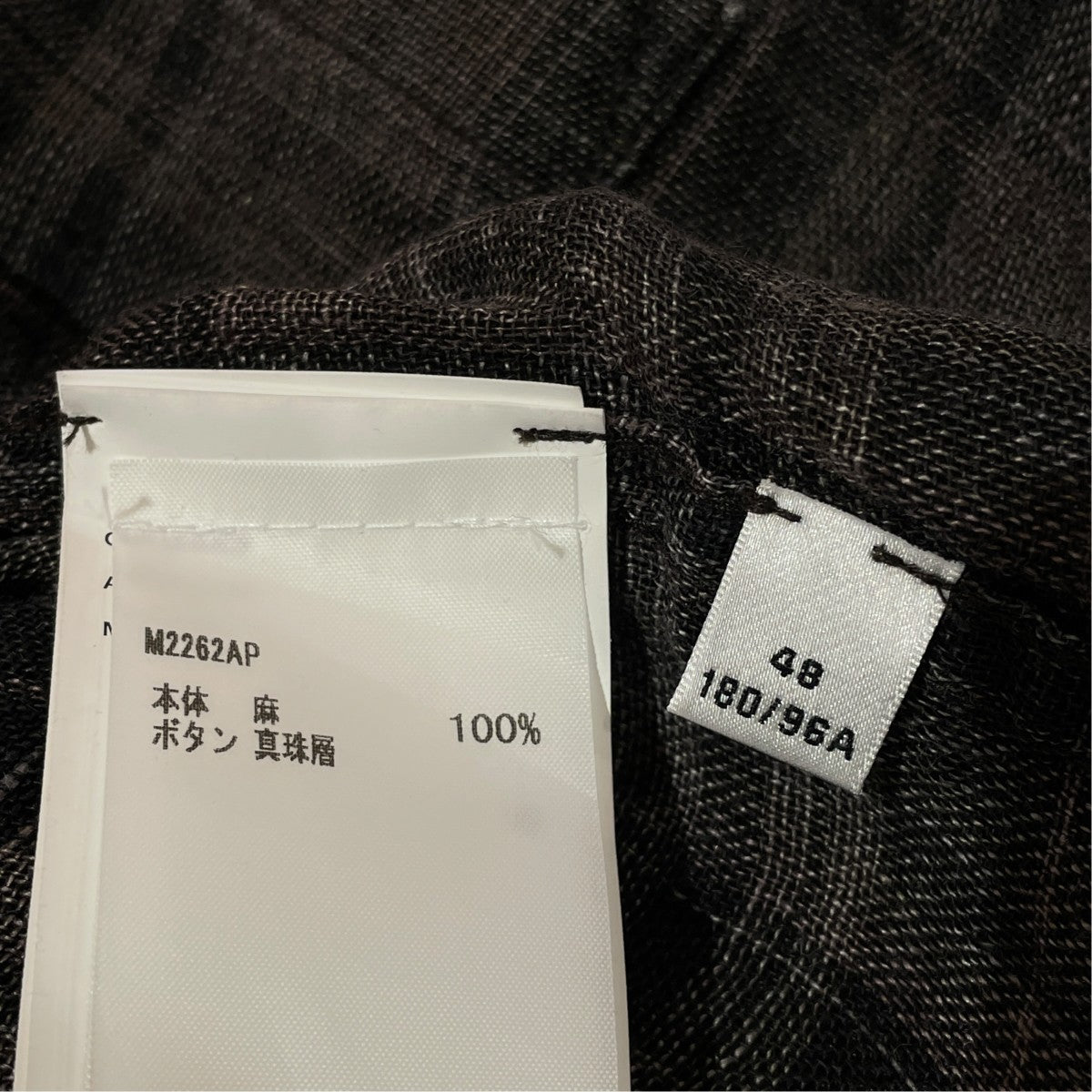 OUR LEGACY ABOVE SHIRT長袖シャツM2262AP 古着・中古-6枚目のアイテム画像