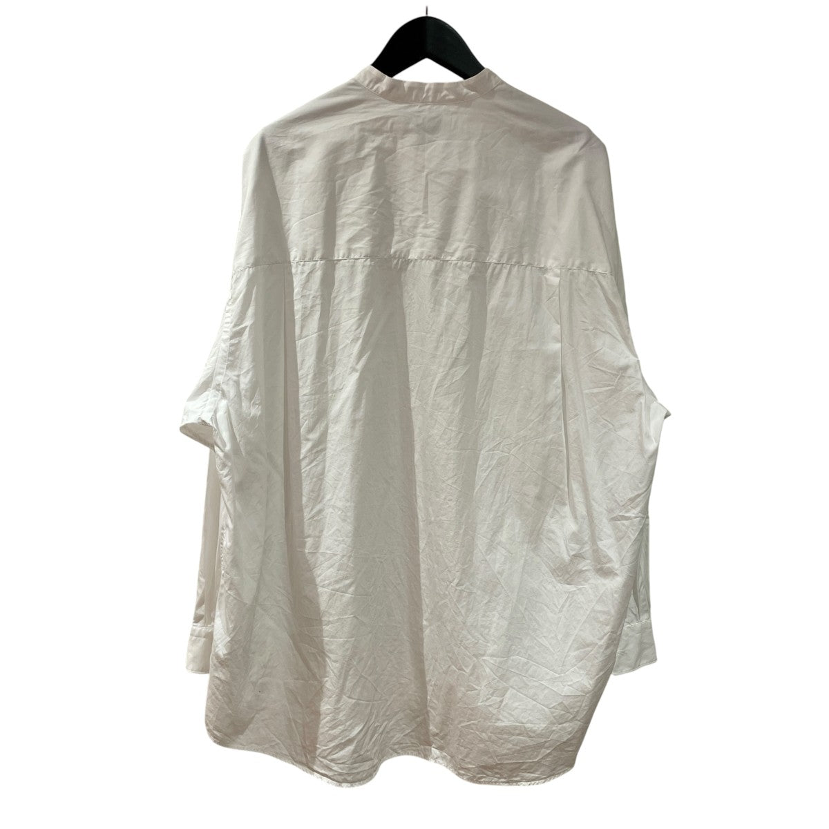 Broad L S Oversized Band Collar ShirtバンドカラーシャツGM251-50002B