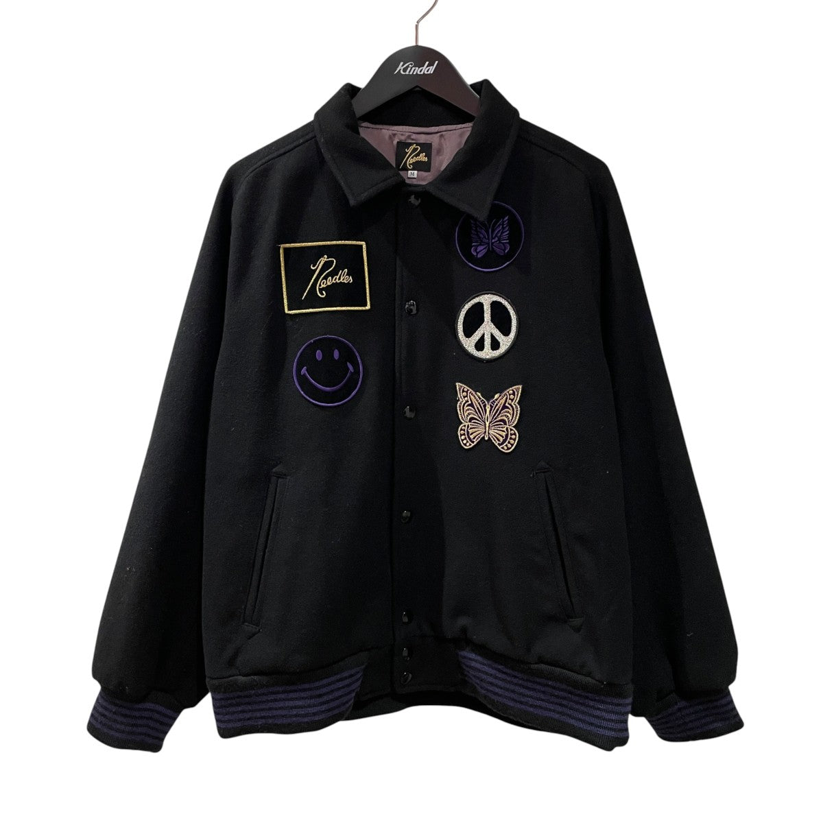 Needles×STUDIOUS Needles × STUDIOUS別注 VARSITY JACKETスカジャンLQ381 古着・中古-1枚目のアイテム画像