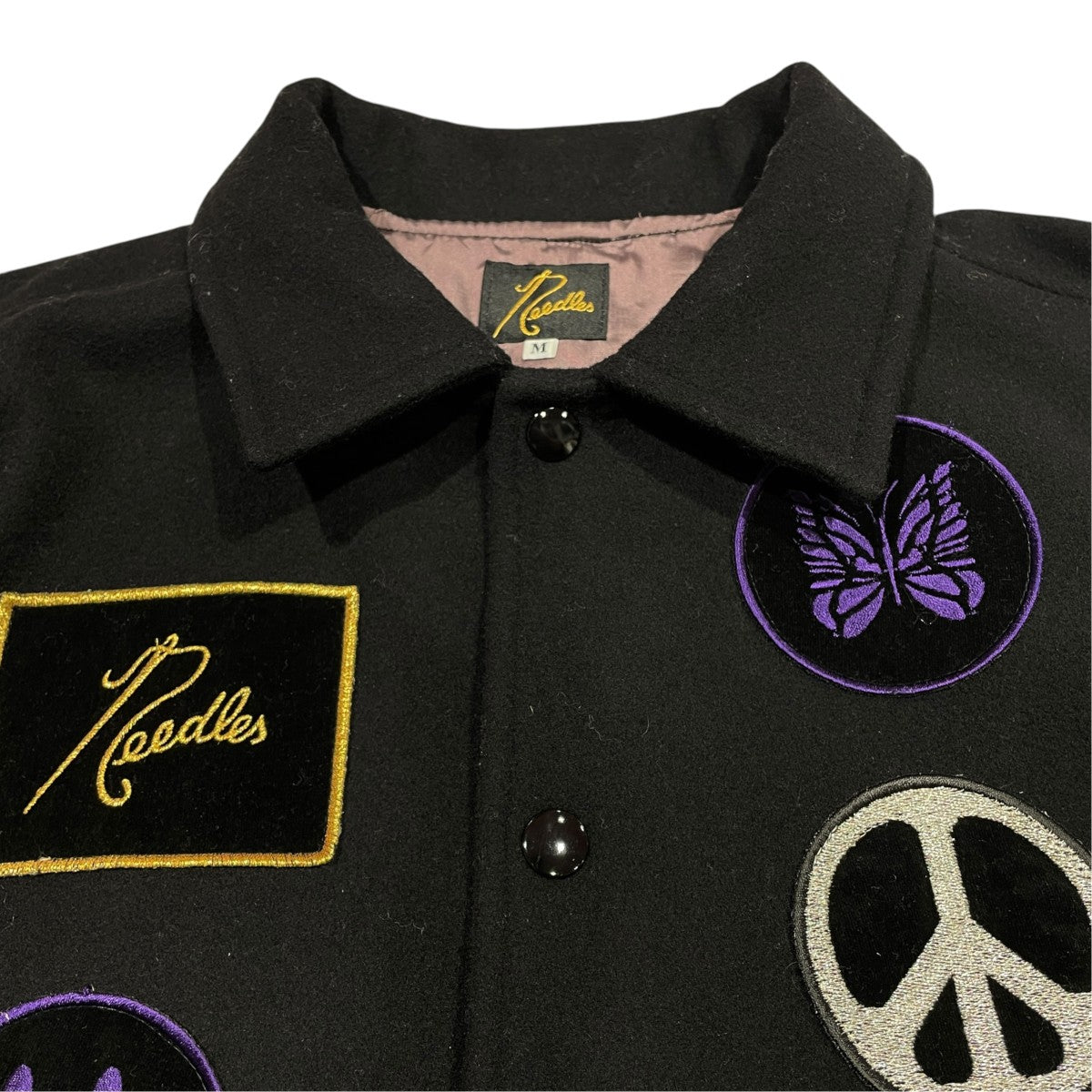 Needles×STUDIOUS Needles × STUDIOUS別注 VARSITY JACKETスカジャンLQ381 古着・中古-3枚目のアイテム画像